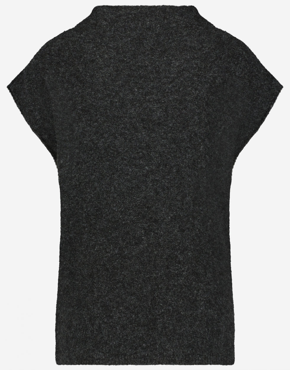 Pullover Funnelneck Pullunde | Black