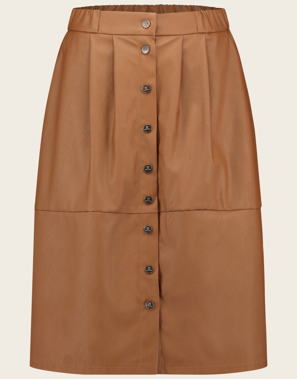 Leather Skirt Viki | Copper