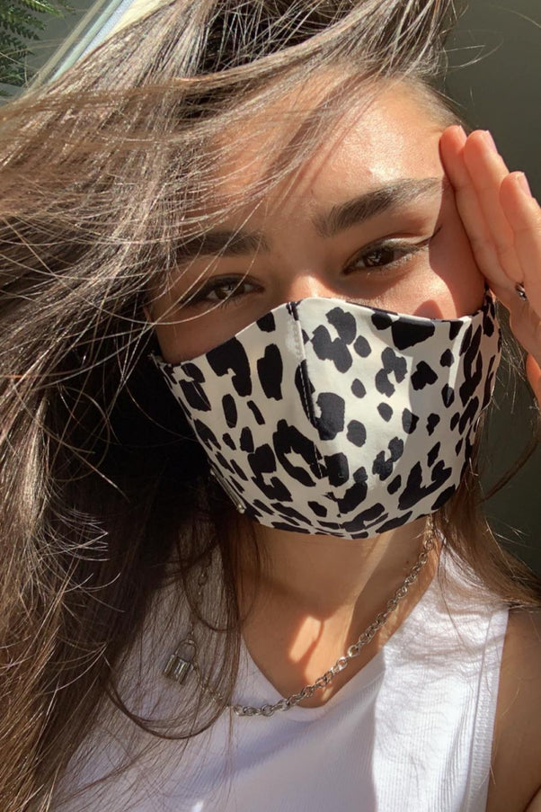 Face mask | Animal ecru
