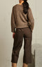 Pants Erin Technical Jersey | Dark Brown