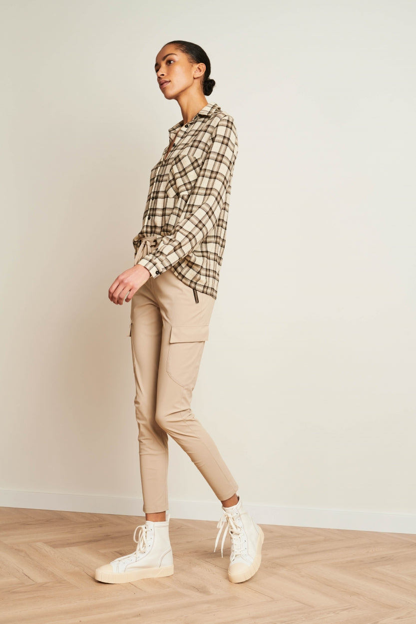 Pants Lilli/1 Technical Jersey | Warm sand