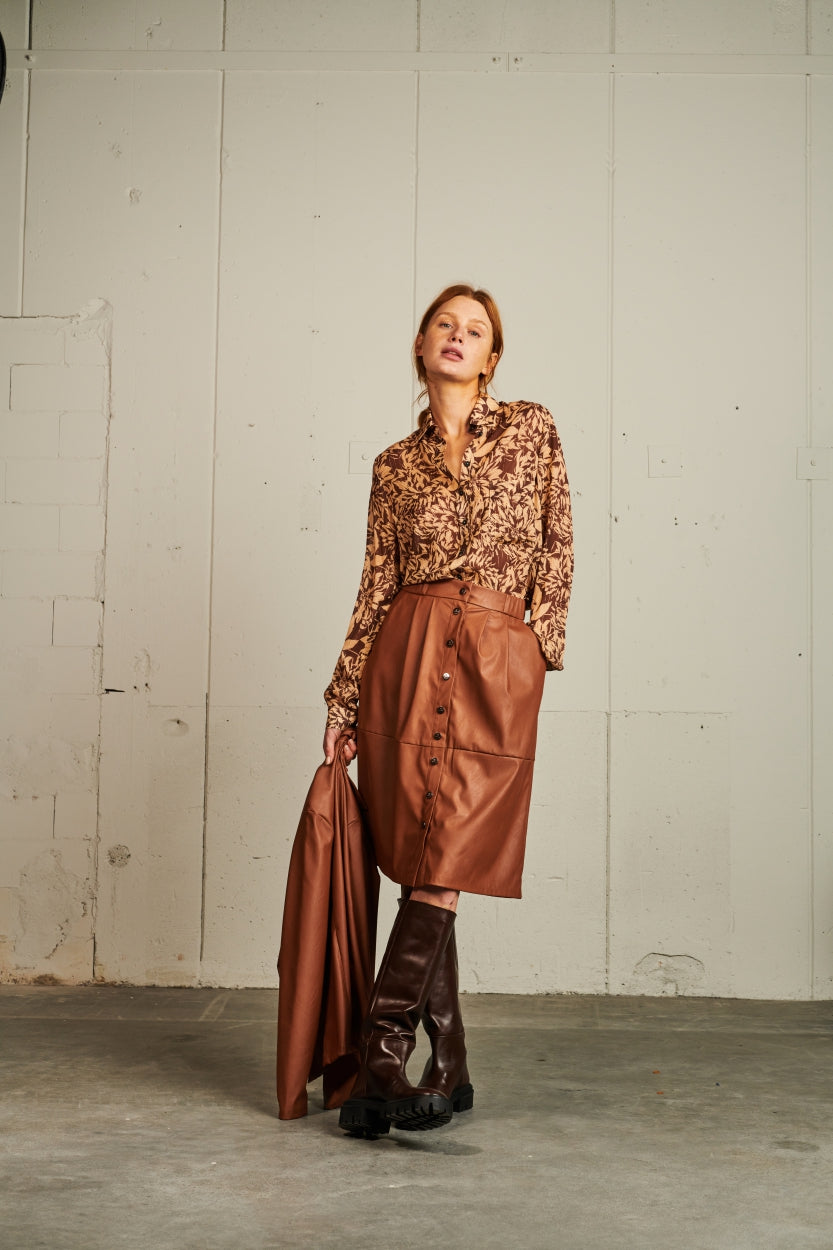 Blouse Deisy Eco Viscose | Brown