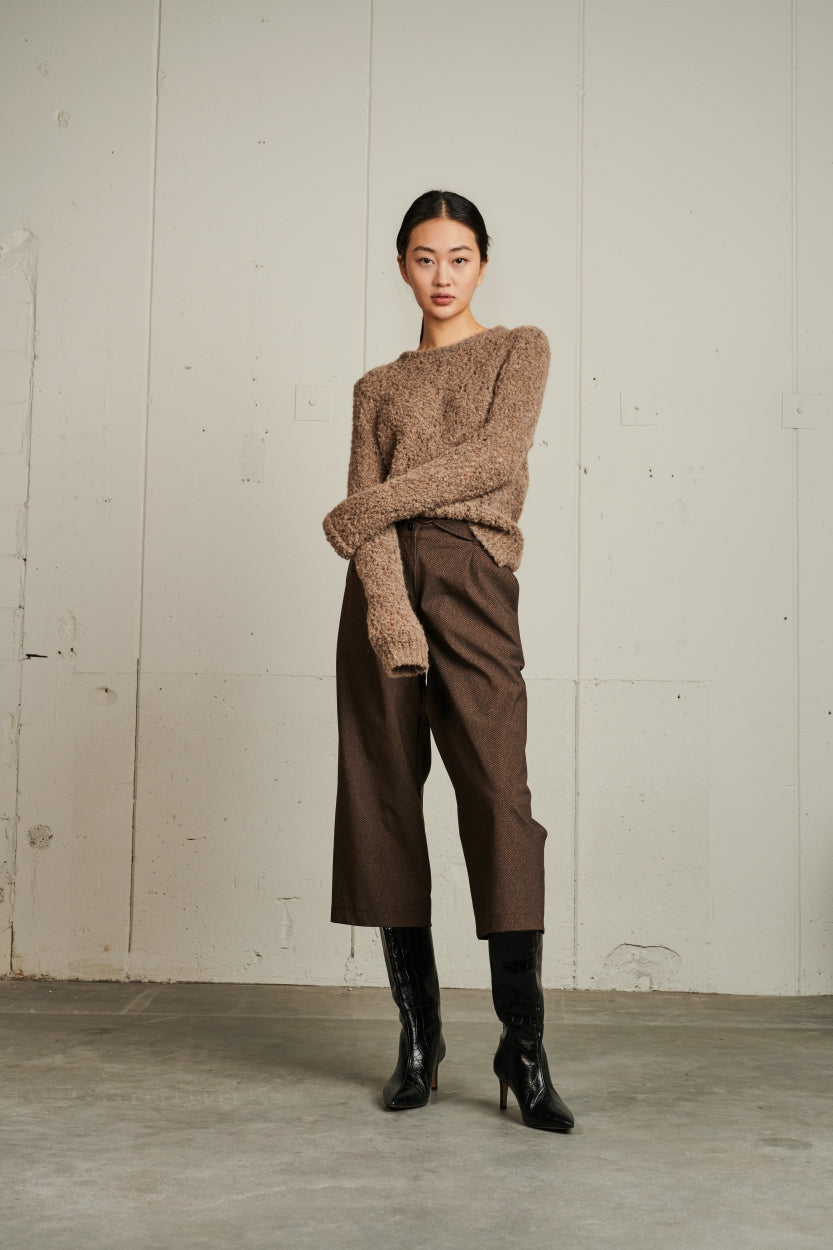 Pants Erin Technical Jersey | Dark Brown