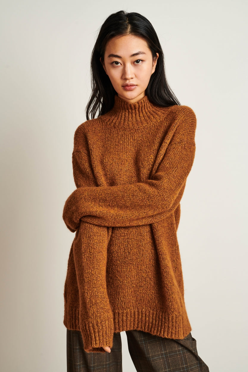Pullover KN Marys | Cognac