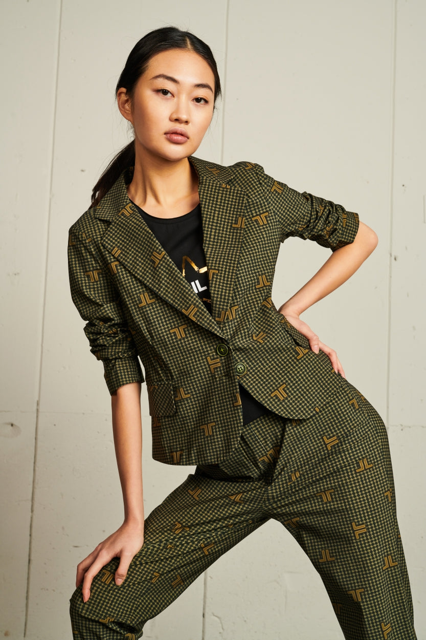 Blazer Atina Soft Technical Jersey | Green
