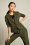 Blazer Atina Soft Technical Jersey | Green