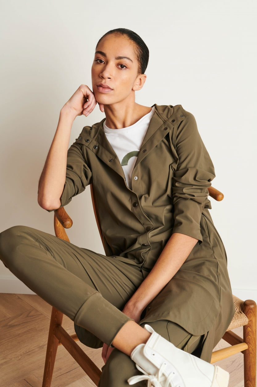 Dress Shelly Technical Jersey | Army