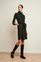Dress Kasia Technical Jersey | Grey Green