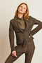 Blazer Atina Check Technical Jersey | Multi Green