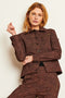 Jacket Riva Technical Jersey | Brown