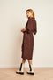 Dress Dakota Long Technical Jersey | Brown