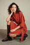 Dress Dakota Long Technical Jersey | Brick