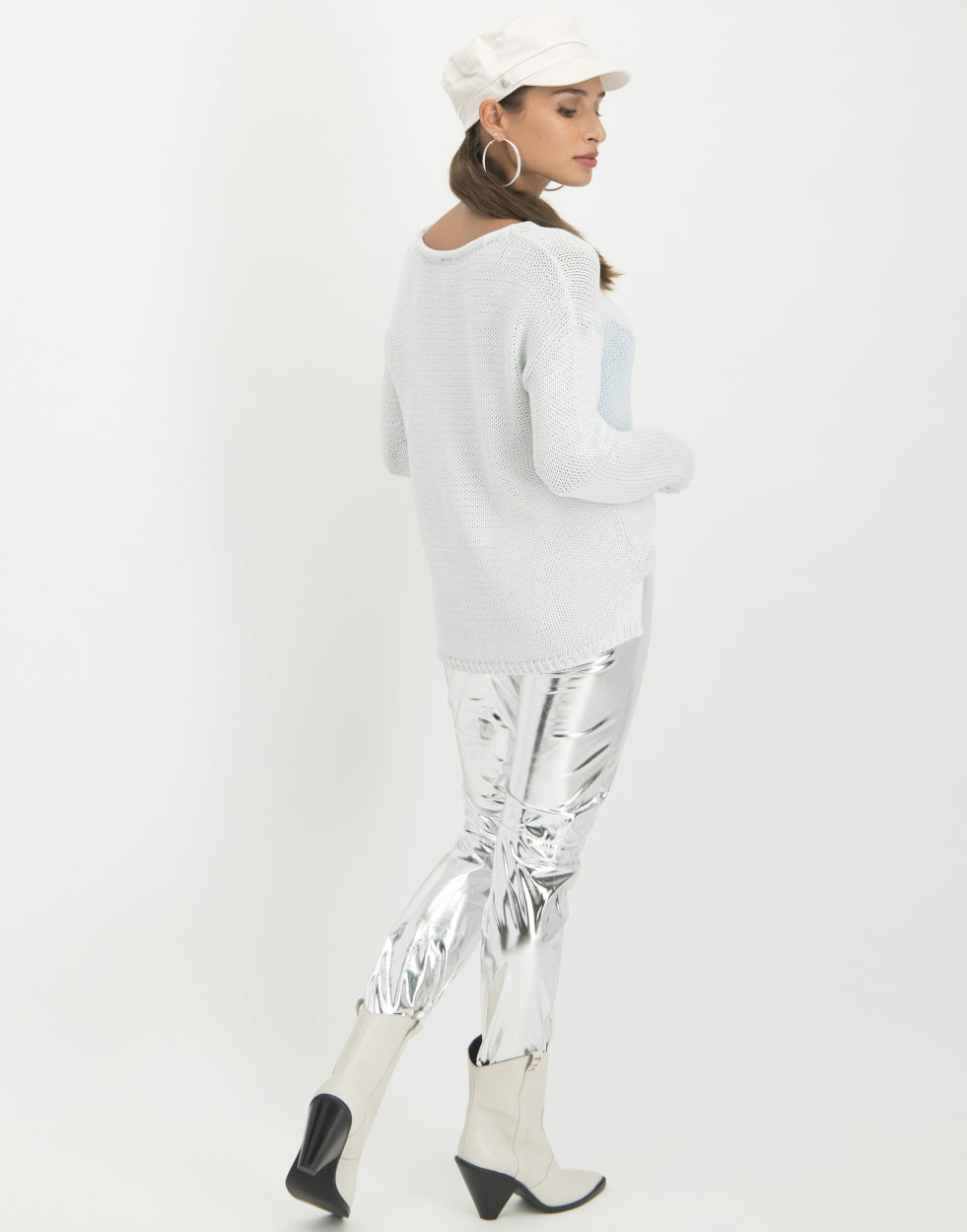 Ellie Sweater Colour Block | Blue