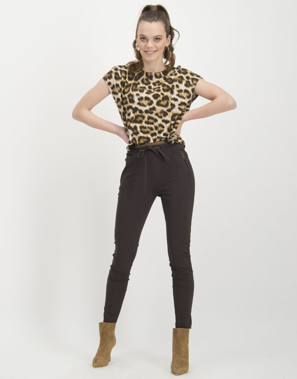 Top Lili | Animal brown