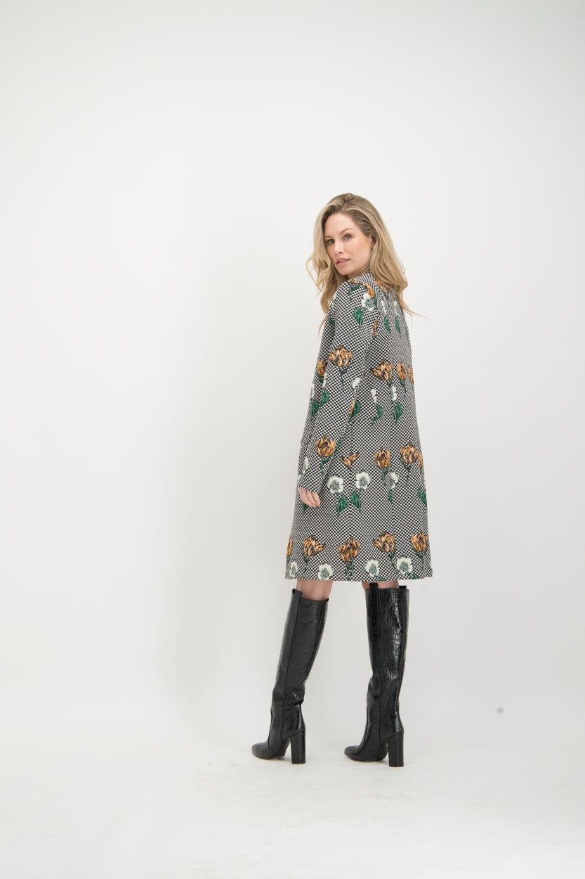Coat Nova | Black/White