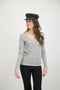 Grace V-Neck | Silver