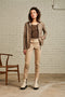 T shirt Sara Technical Jersey | Animal brown