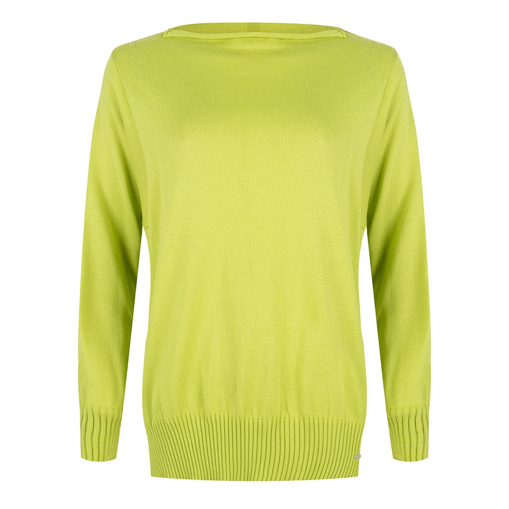 Stephanie Boat Neck Sweater Serena Sweater | New Rosso Masai