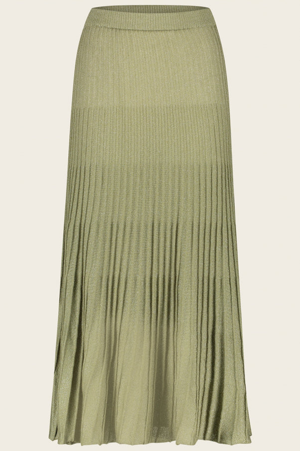 Ricki Plisse Skirt | Green