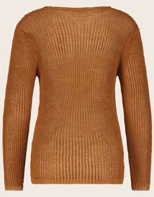 Pullover Canna | Cognac
