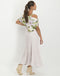 Florence Cold Shoulder Top Floral | Rose