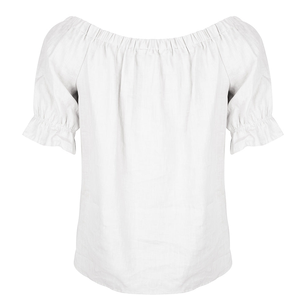 Nicole Knotted Top | White