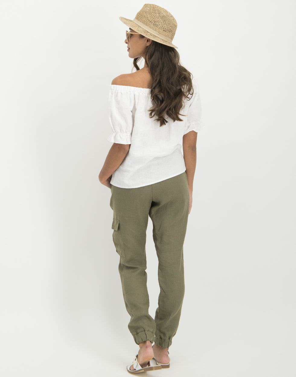 Nicole Knotted Top | White