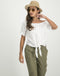 Nicole Knotted Top | White