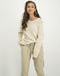 Georgie Cargo Pants | Ecru
