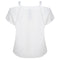 Florence Cold Shoulder Top | White