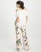 Florence Cold Shoulder Top | White