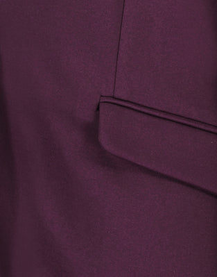 Blazer Havana Eco Viscose | Bordo