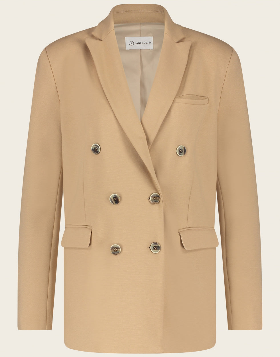 Over Size Blazer Sydney Eco Viscose | Beige