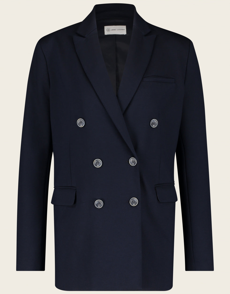 Over Size Blazer Sydney Eco Viscose | Blue