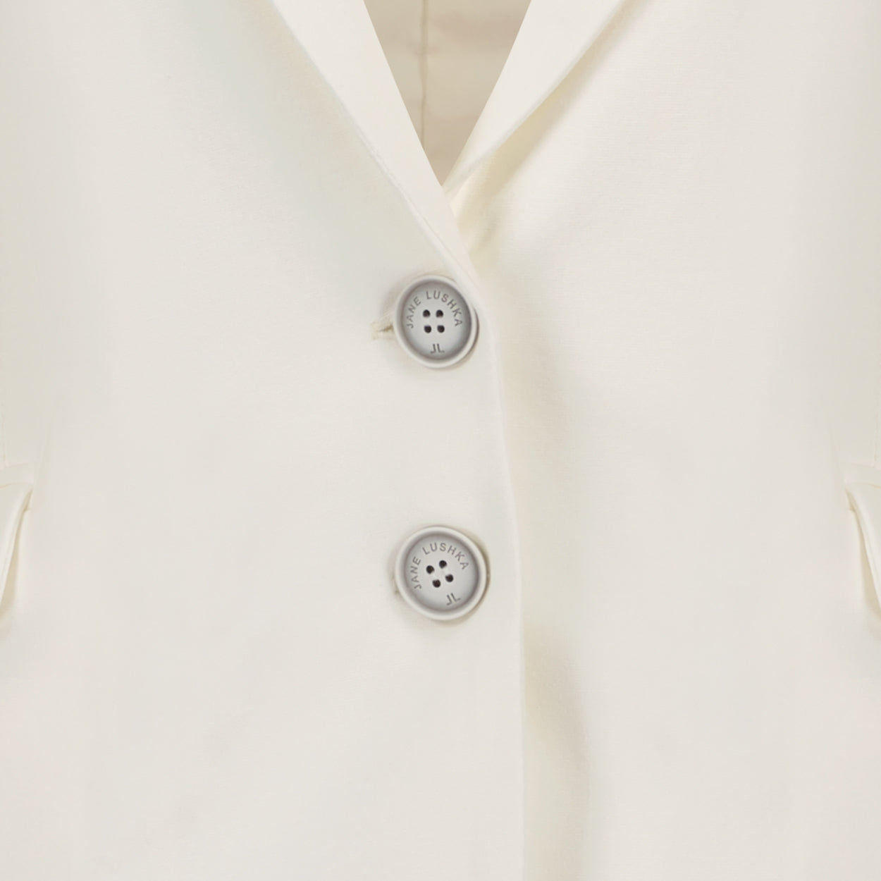 Havana Blazer Eco Viscose | Off White