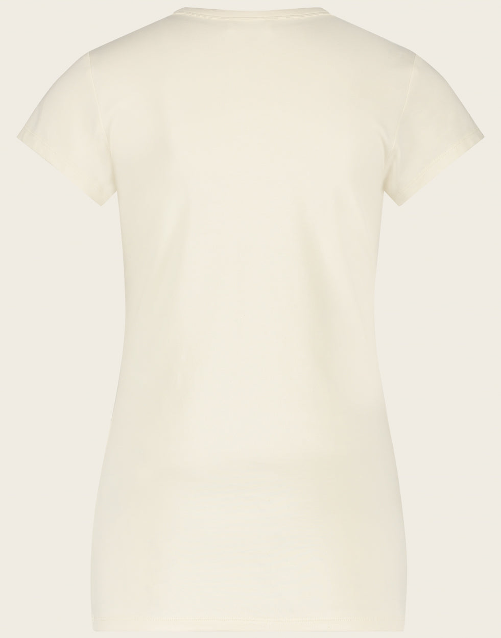 T shirt V Neck easy wear Organic Cotton | Ecru
