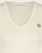 T shirt V Neck easy wear Organic Cotton | Ecru