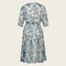 Dress Anna Short/3 Eco Viscose | Multi Blue