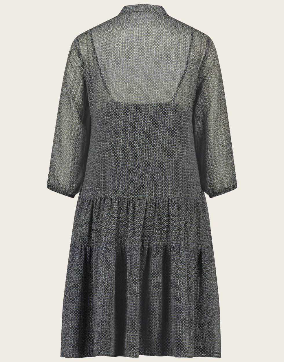 Dress Alma Short Eco Viscose | Multi Green