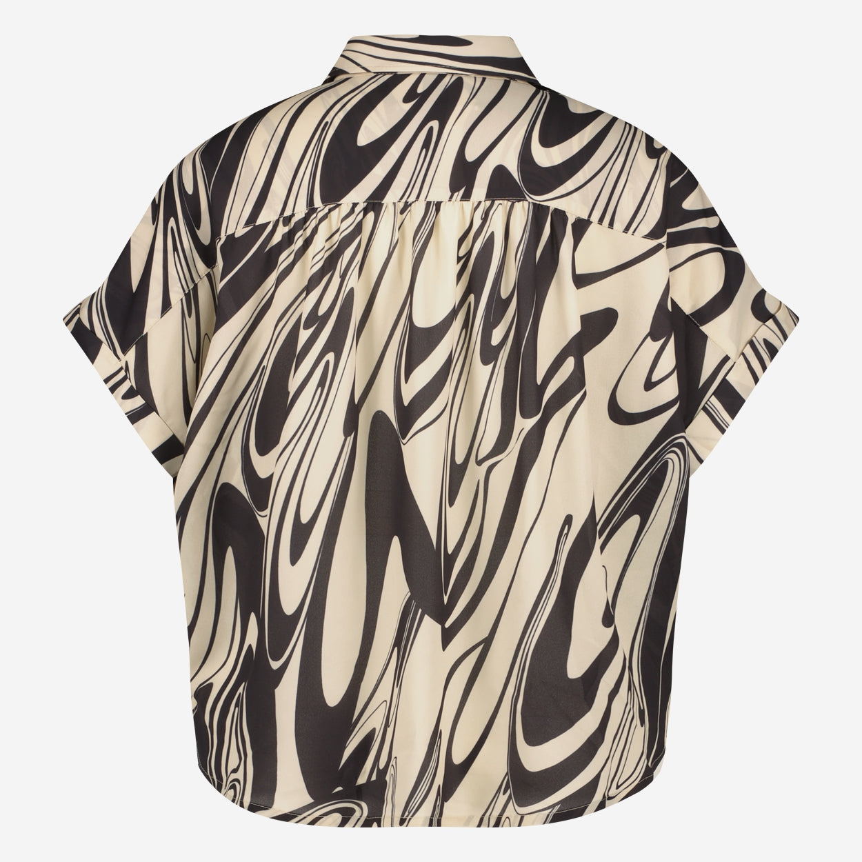 Romy Blouse | Black Beige