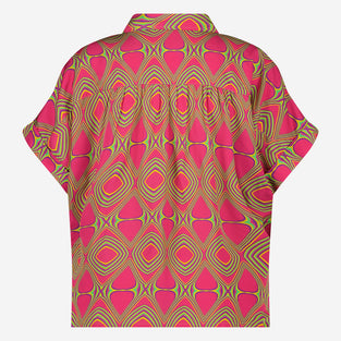 Romy Blouse | Fuxia