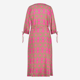 Colinda Dress Eco Viscose | Fuxia