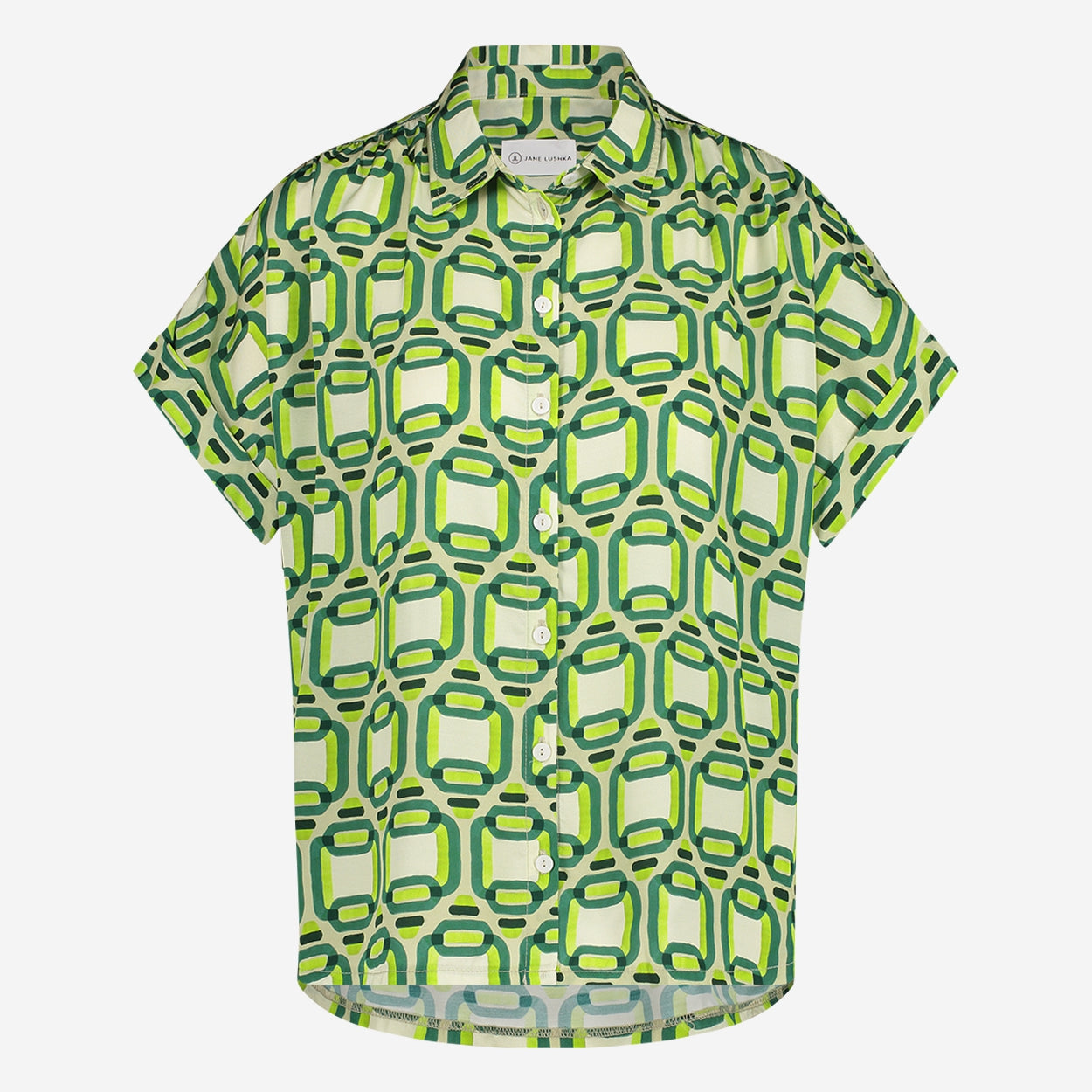 Romy Blouse | Green Lime