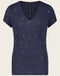 T shirt linen/2 | Blue