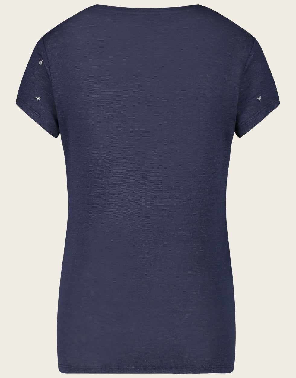 T shirt linen/2 | Blue