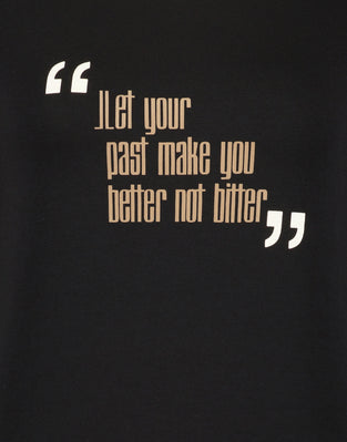 T-Shirt Past Organic Cotton | Black