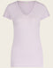 T shirt V Neck easy wear Organic Cotton | Purple