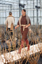 Dress Dakota Long Technical Jersey | Brown