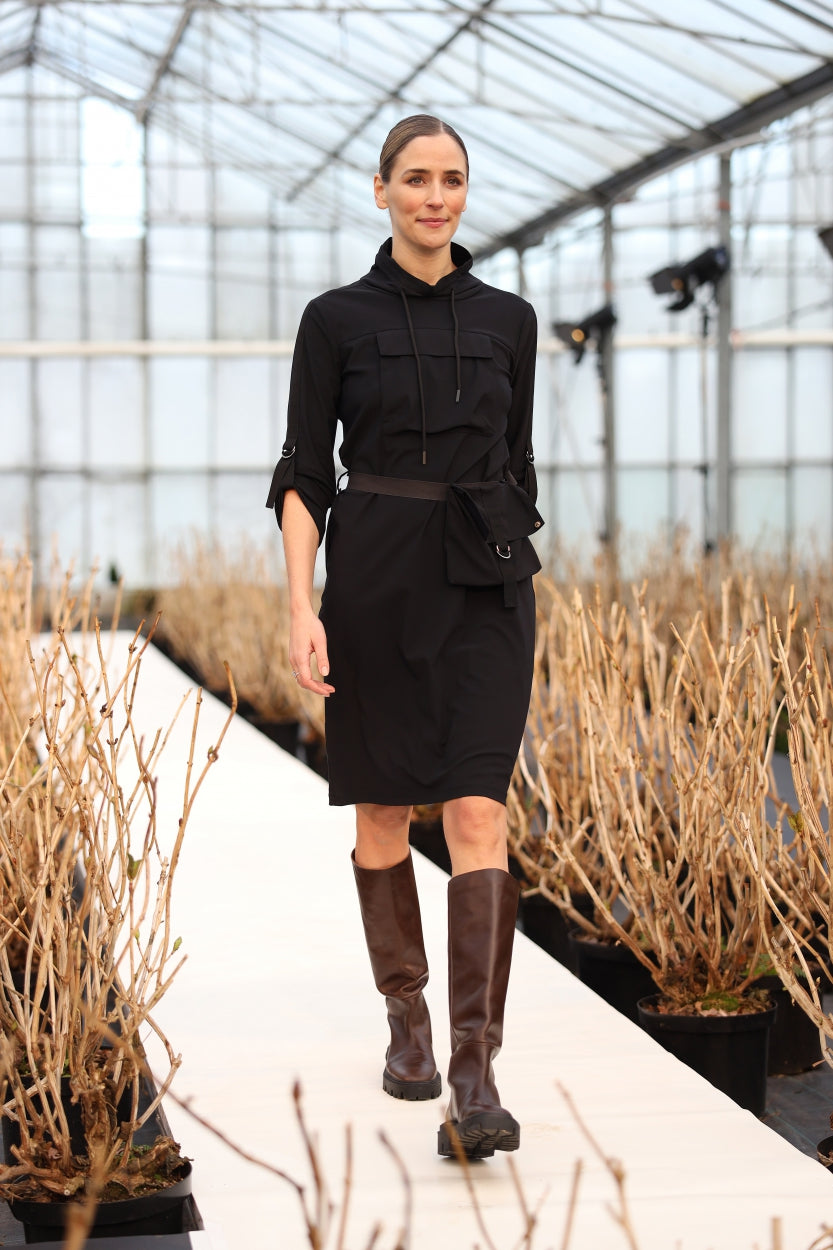 Dress Kasia Technical Jersey | Black