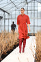 Dress Dakota Long Technical Jersey | Brick